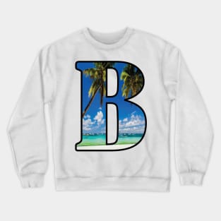 B Crewneck Sweatshirt